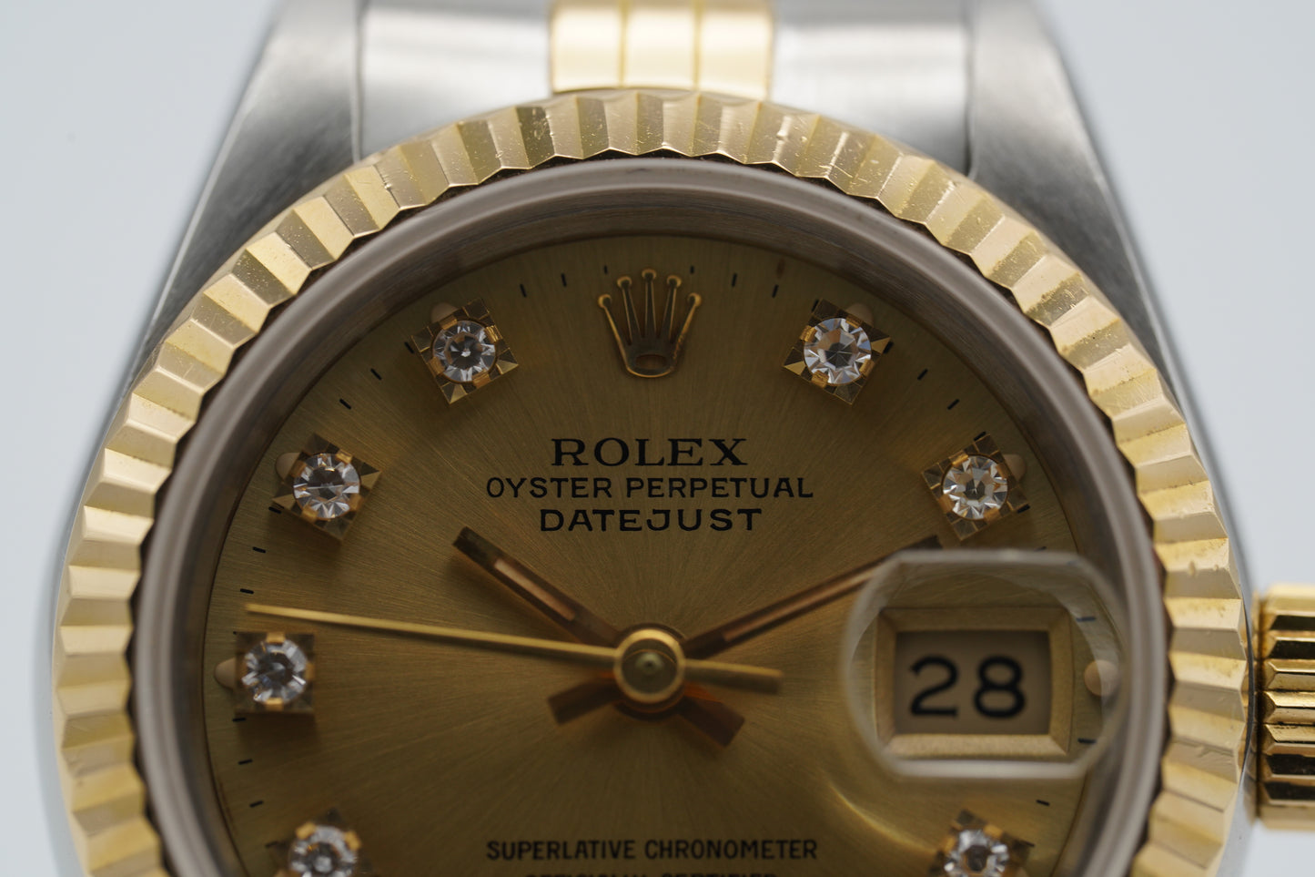 Rolex Lady-Datejust 26 Bicolor 69173G Diamantblatt 1996