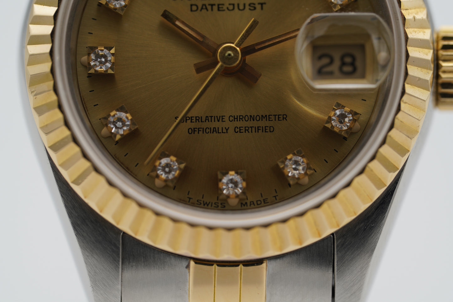Rolex Lady-Datejust 26 Bicolor 69173G Diamantblatt 1996