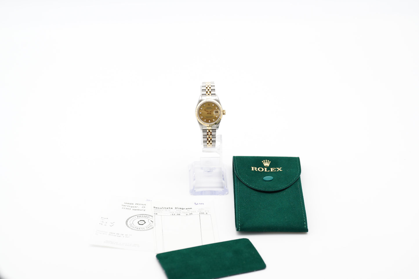 Rolex Lady-Datejust 26 Bicolor 69173G Diamantblatt 1996