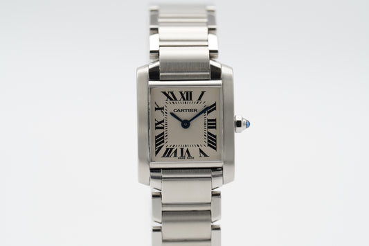 Cartier Tank Française Small W51008Q3 Silber 2006