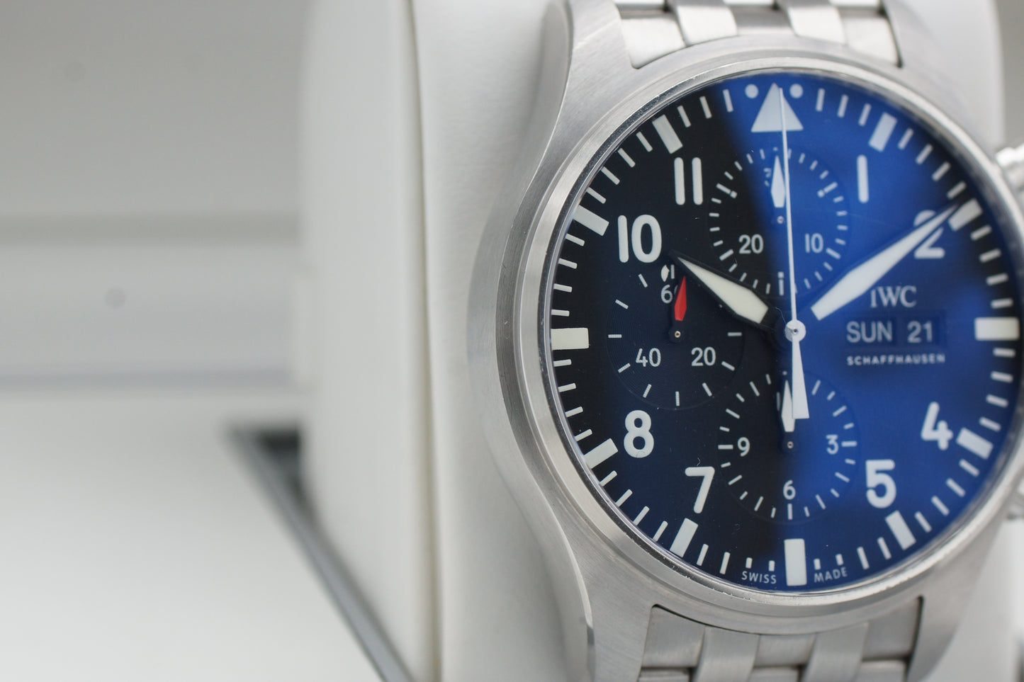 IWC Pilot Watch Chronograph IW377710 Schwarz 2018