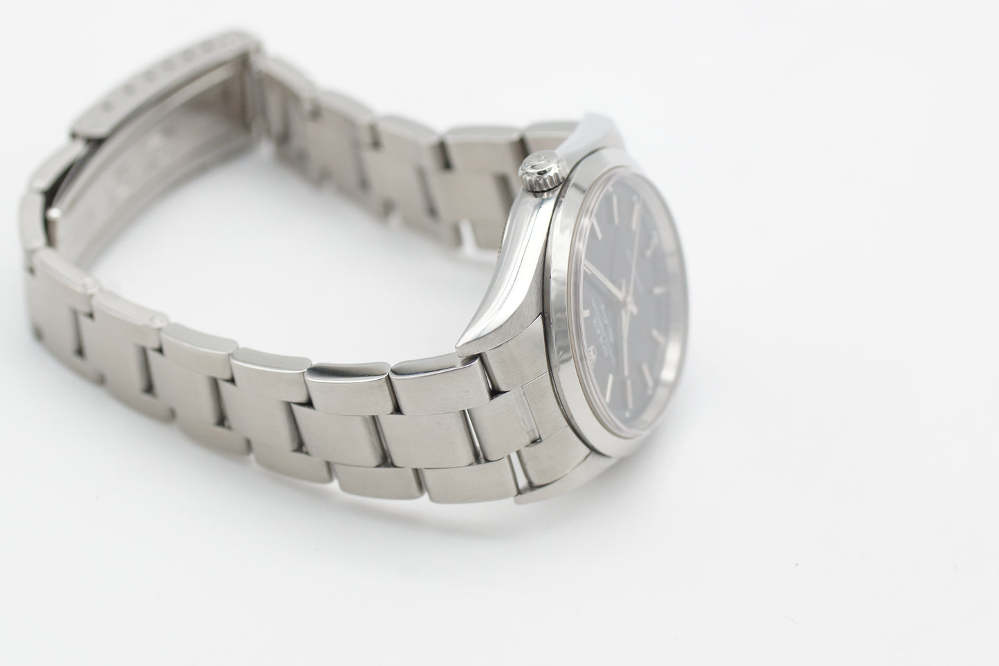 Rolex Air-King Precision 14000M Schwarz Etui 2002