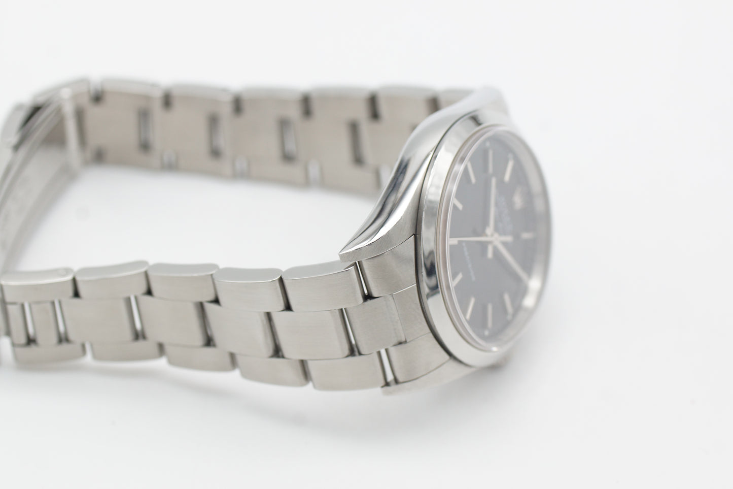 Rolex Air-King Precision 14000M Schwarz Etui 2002