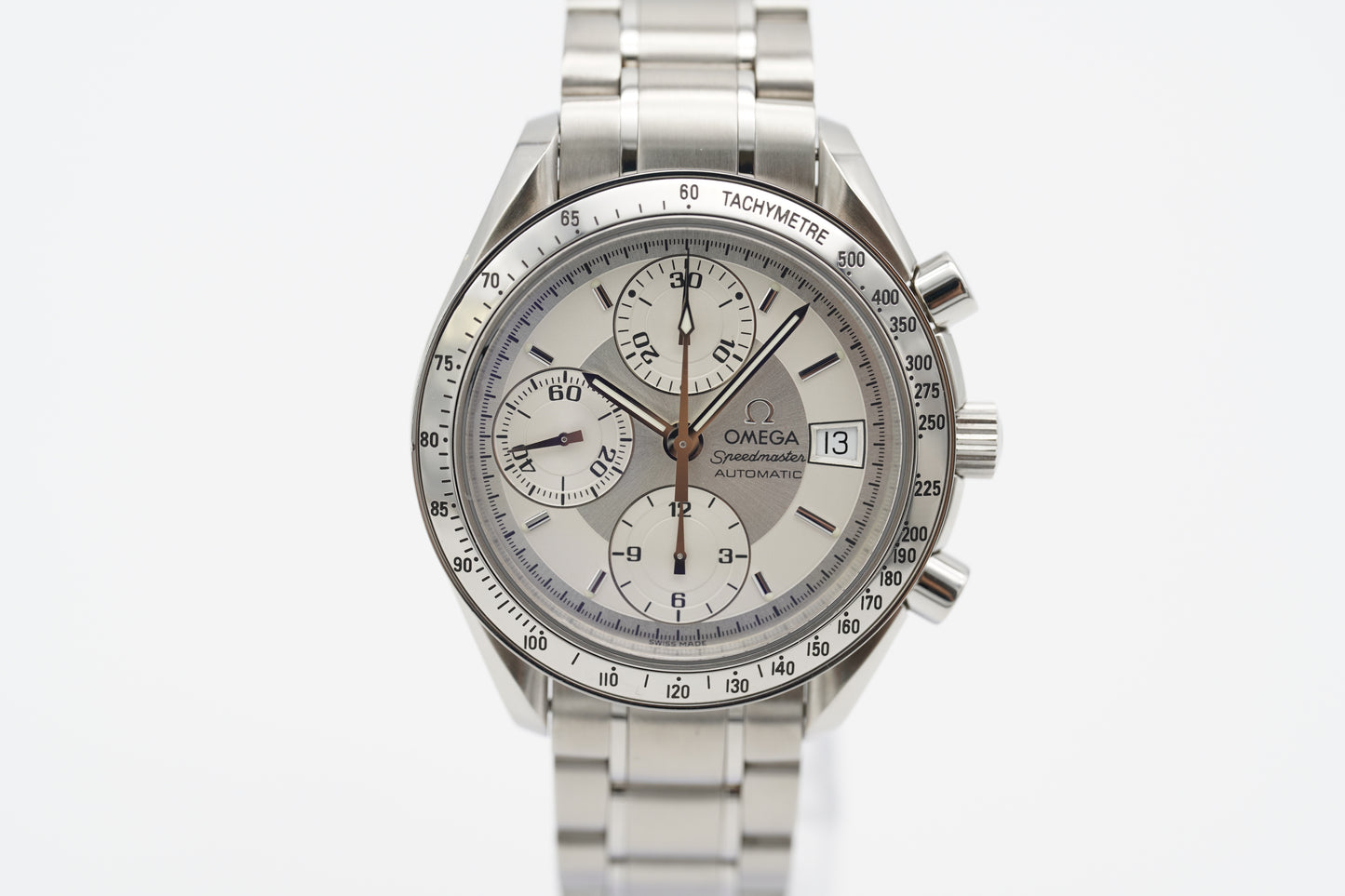 Omega Speedmaster Date 3513.30 Silber 2001 Full-Set