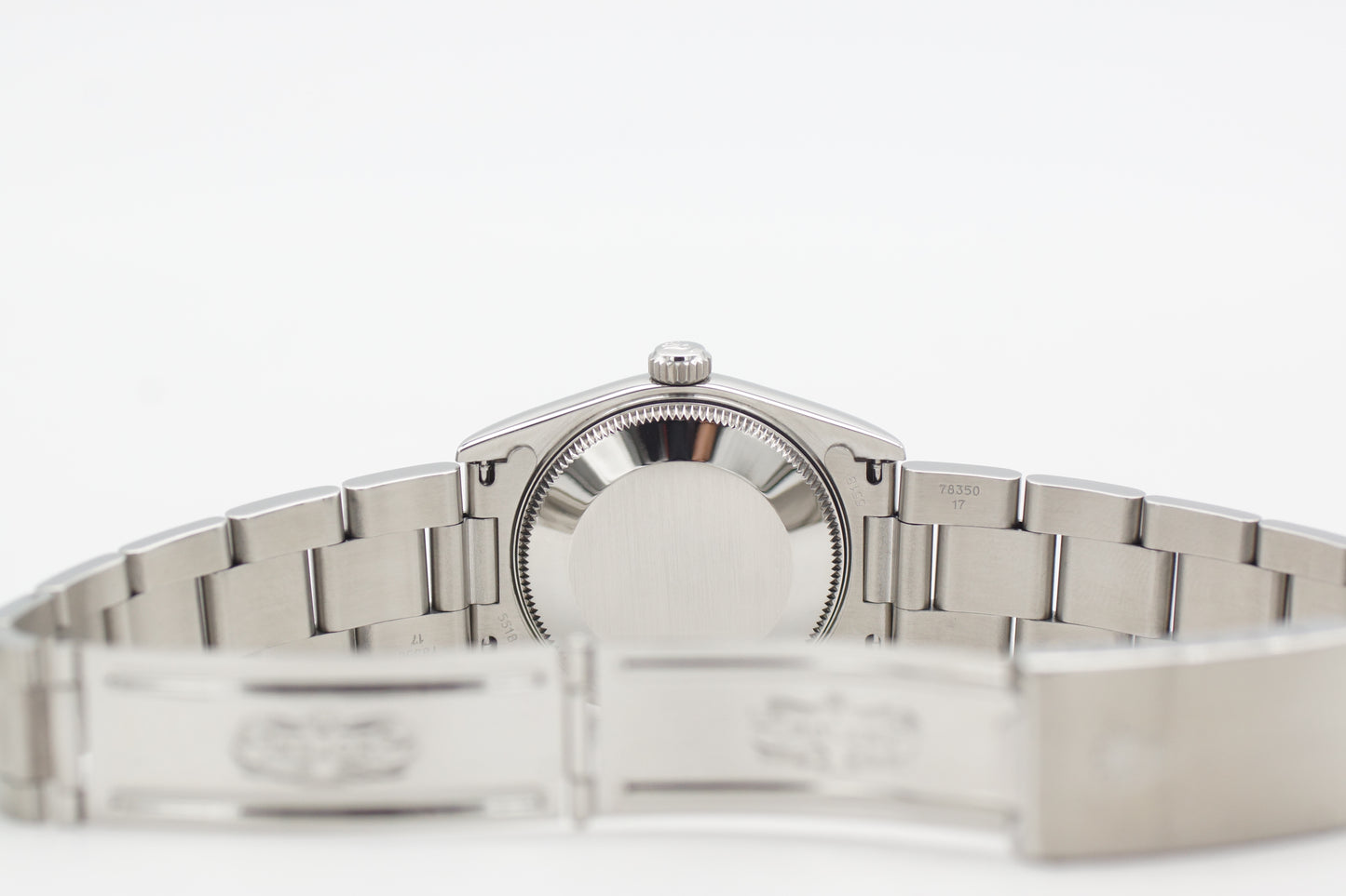 Rolex Oyster Perpetual 31 Silber 77080 Full-Set 2002