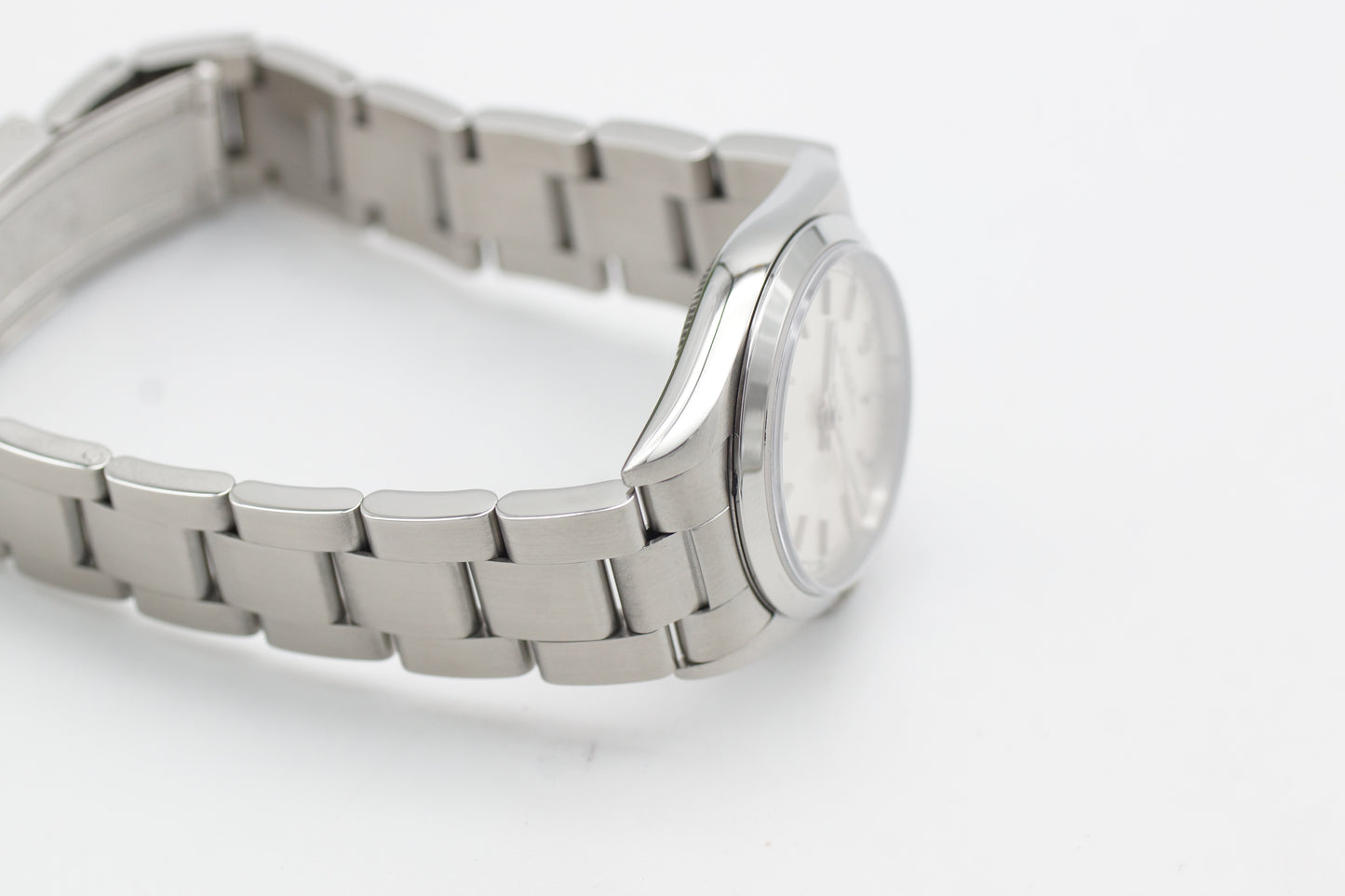 Rolex Oyster Perpetual 31 Silber 77080 Full-Set 2002