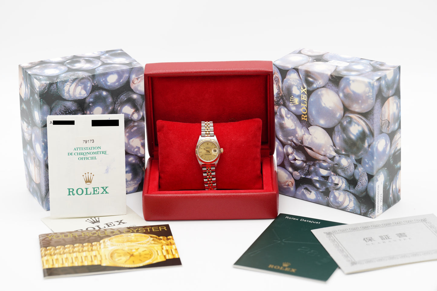 Rolex Lady-Datejust 79173 Gold Full-Set 2000