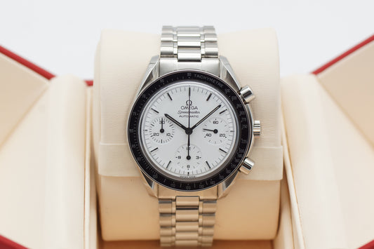 Omega Speedmaster Reduced Albino Weiß 3510.20 Box 1996