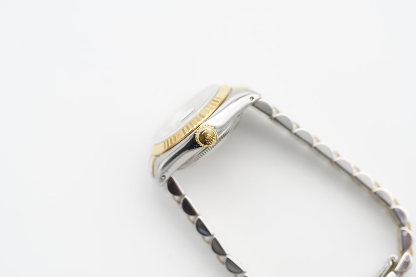 Rolex Lady-Datejust 26 Bicolor 69173 Blau Etui 1992