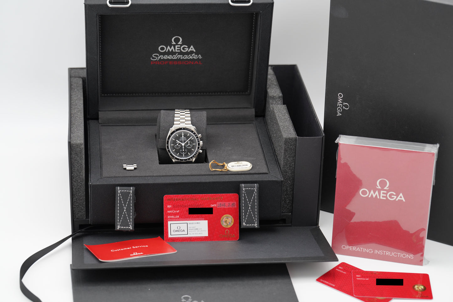 Omega Speedmaster Prof. Moonwatch 310.30.42.50.01.002 Full-Set 2025
