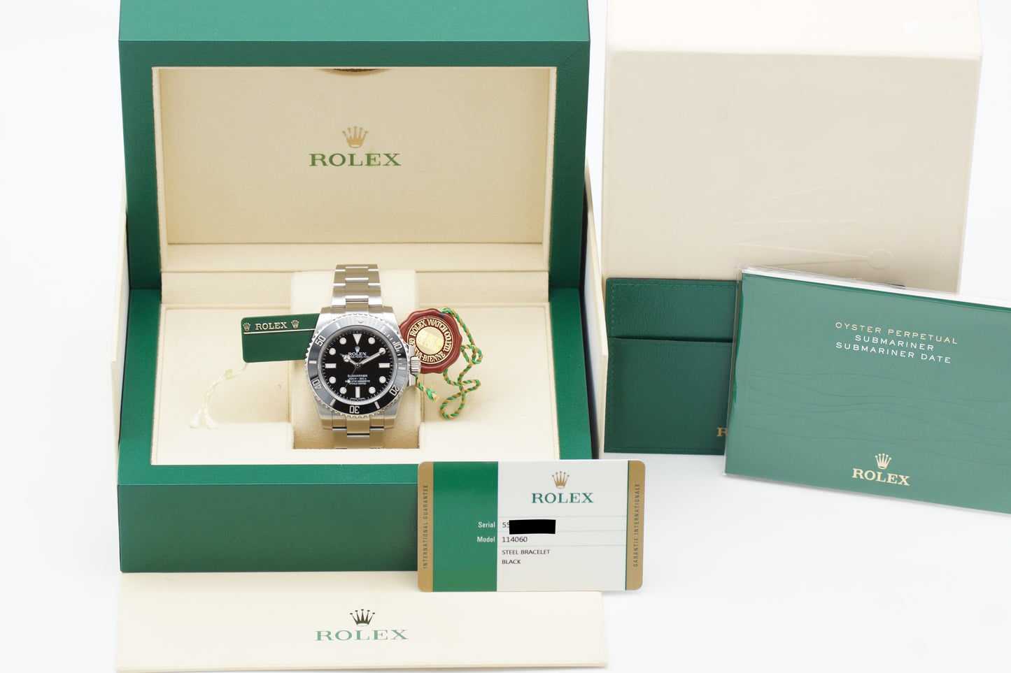 Rolex Submariner No-Date 114060 Full-Set 2015