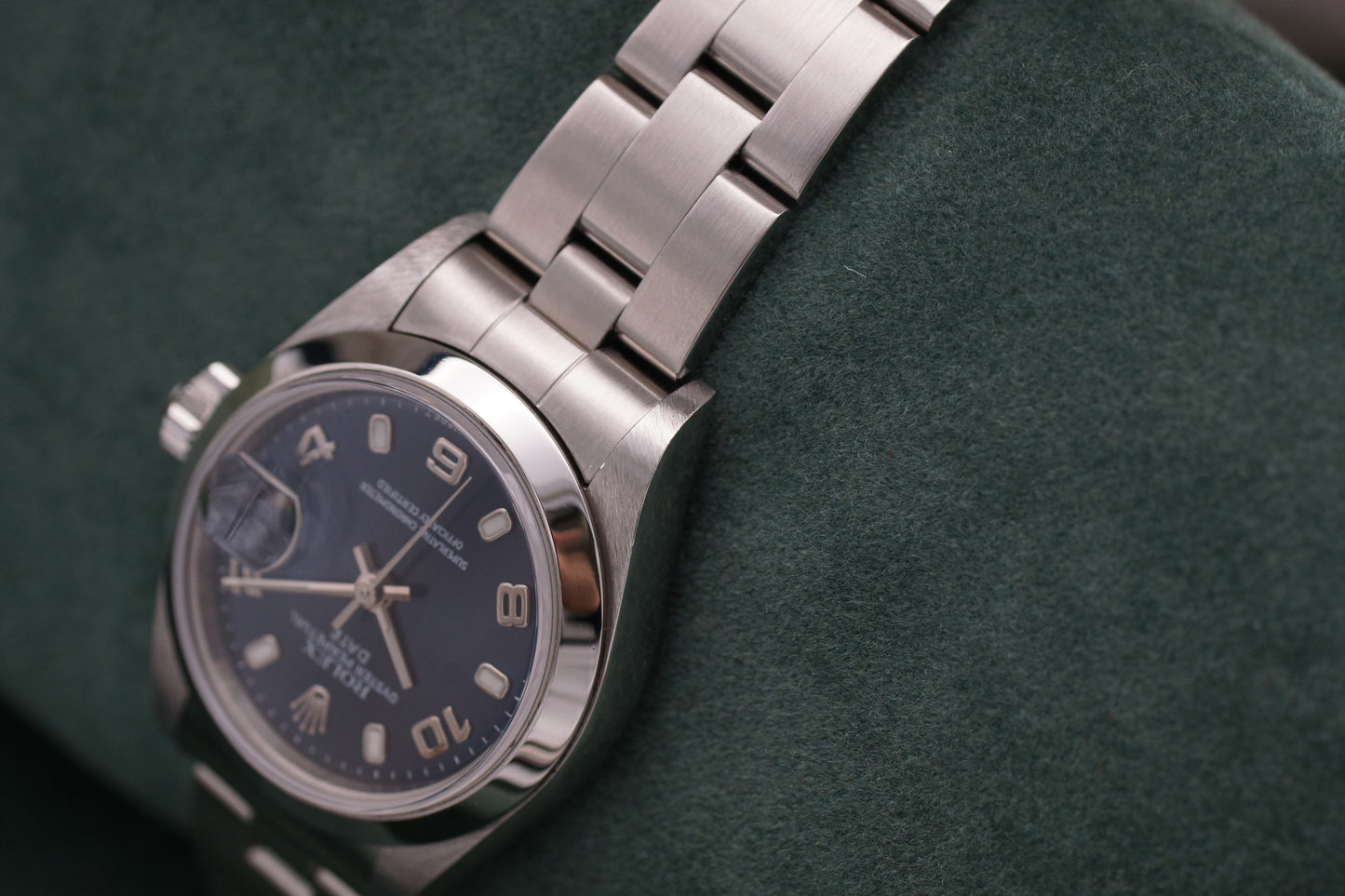 Rolex Lady Oyster Perpetual Date 26 69160 Blau Full-Set 1999