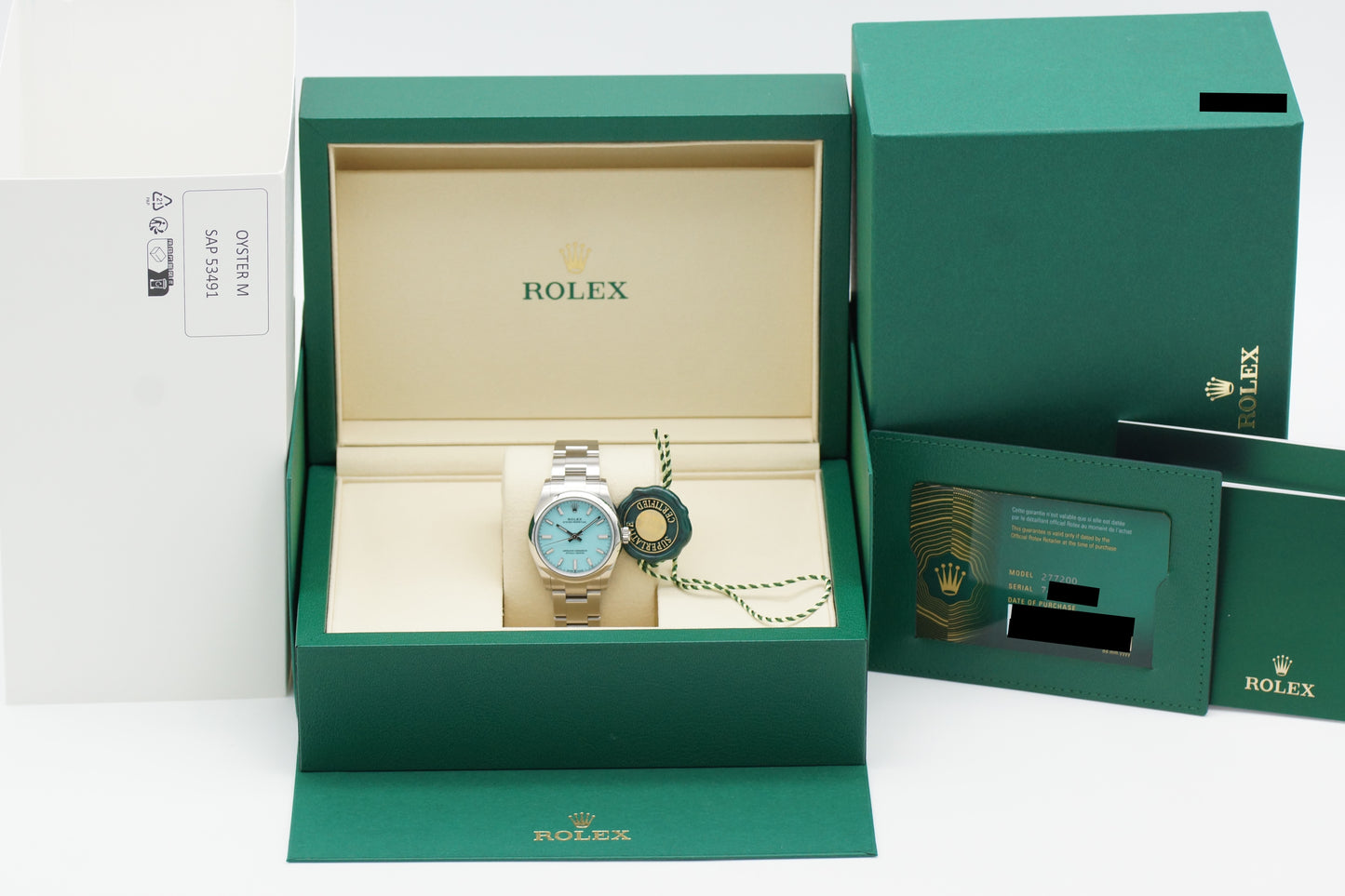Rolex Oyster Perpetual 31 277200 Tiffany 2025 NEU