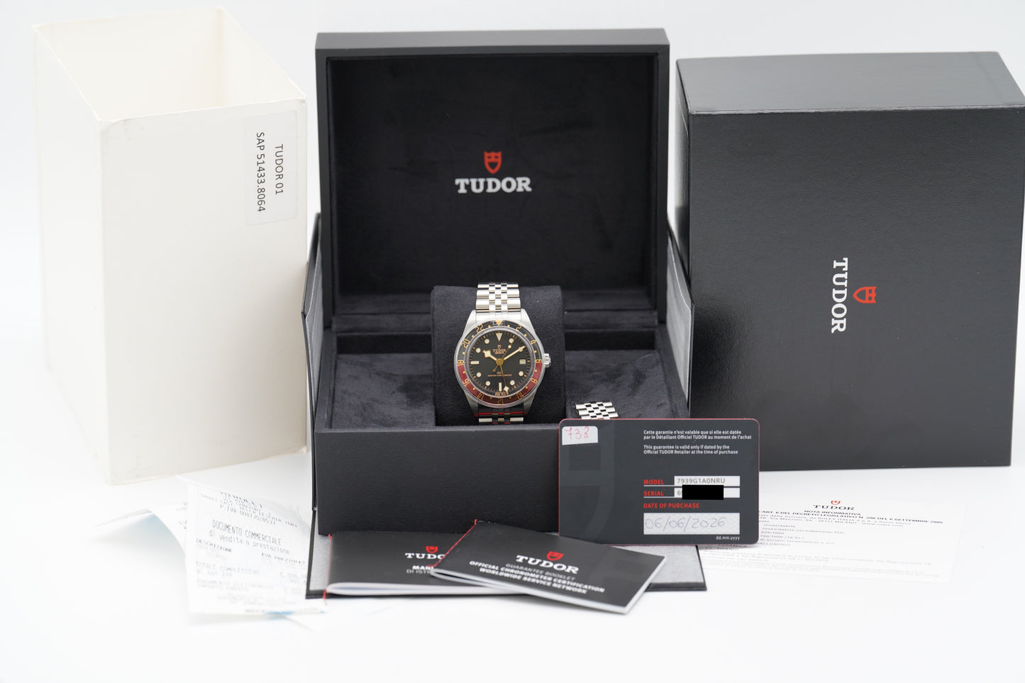 Tudor Black Bay 58 GMT M7939G1A0NRU Schwarz Full-Set 2026