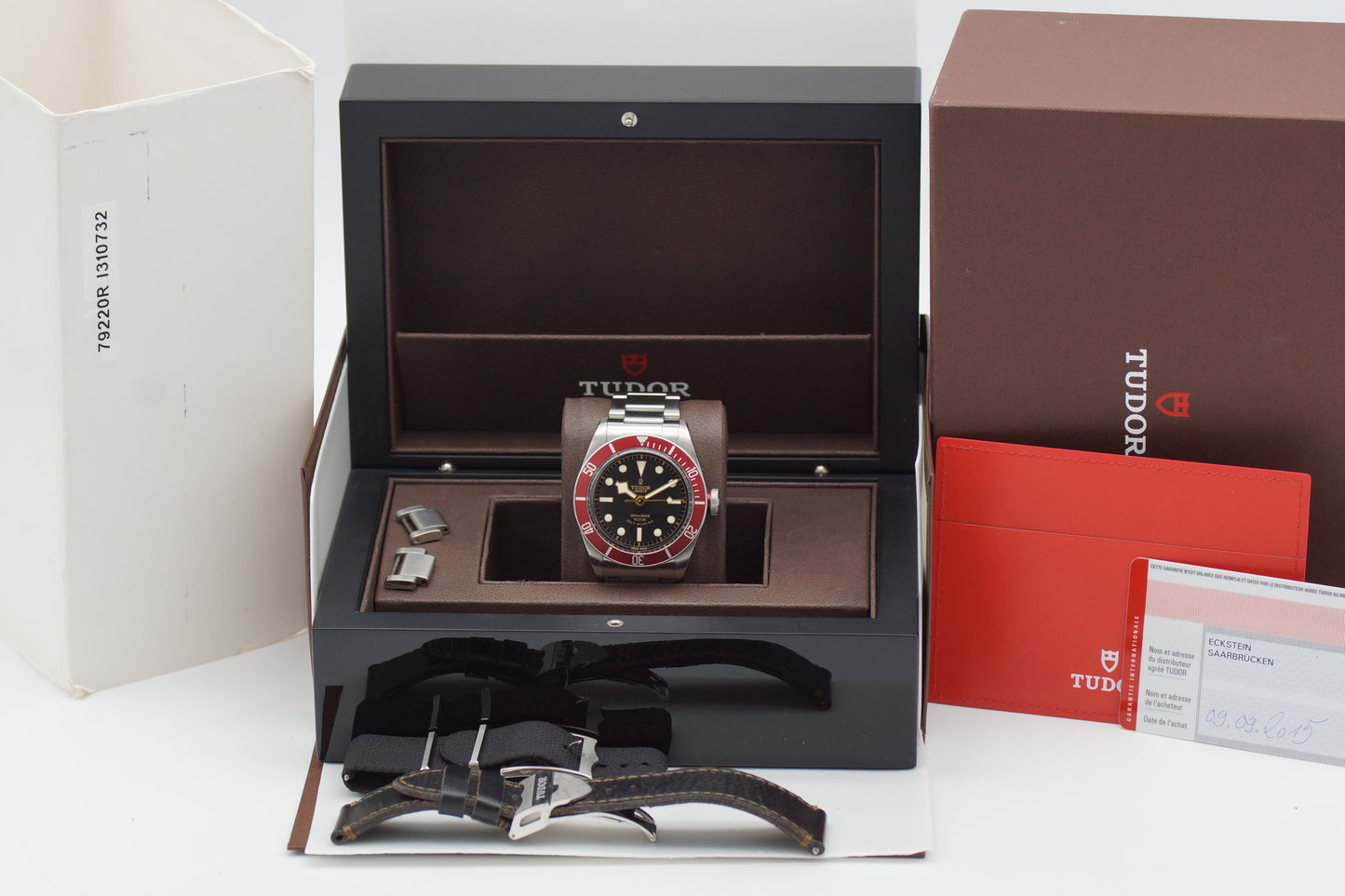 Tudor Black Bay Heritage 41 Schwarz 79220R Full-Set 2015