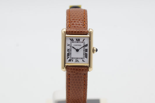 Cartier Tank Louis Gelbgold 78087 21 mm