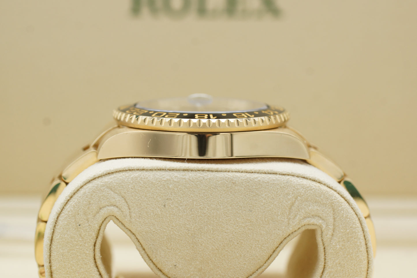 Rolex GMT-Master II 116718LN Gold Full-Set 2019 (LC100)