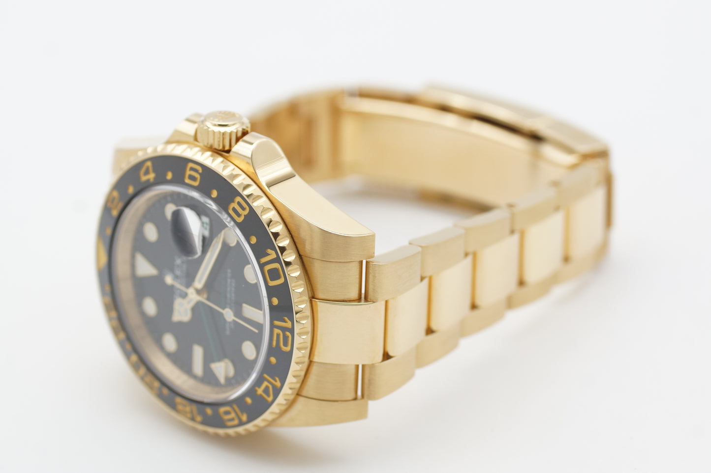 Rolex GMT-Master II 116718LN Gold Full-Set 2019 (LC100)