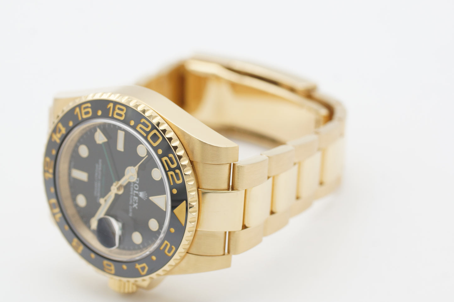 Rolex GMT-Master II 116718LN Gold Full-Set 2019 (LC100)
