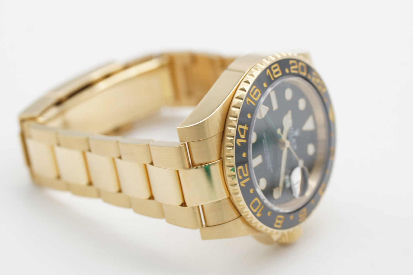 Rolex GMT-Master II 116718LN Gold Full-Set 2019 (LC100)