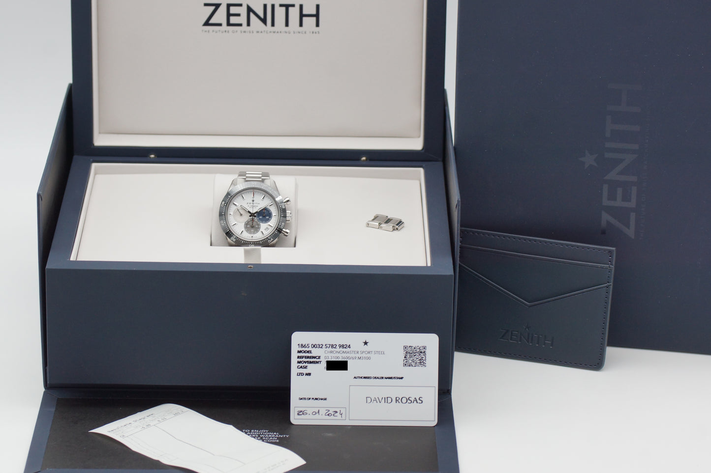 Zenith Chronomaster Sport Steel  03.3100.3600/69.M3100 Full-Set 2024