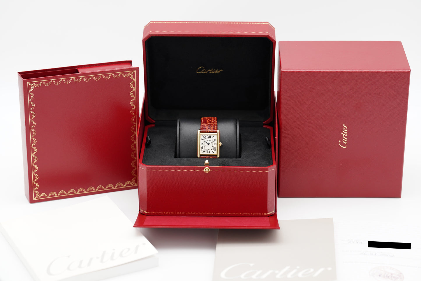 Cartier Tank Louis Gelbgold 2441 25x33 2002