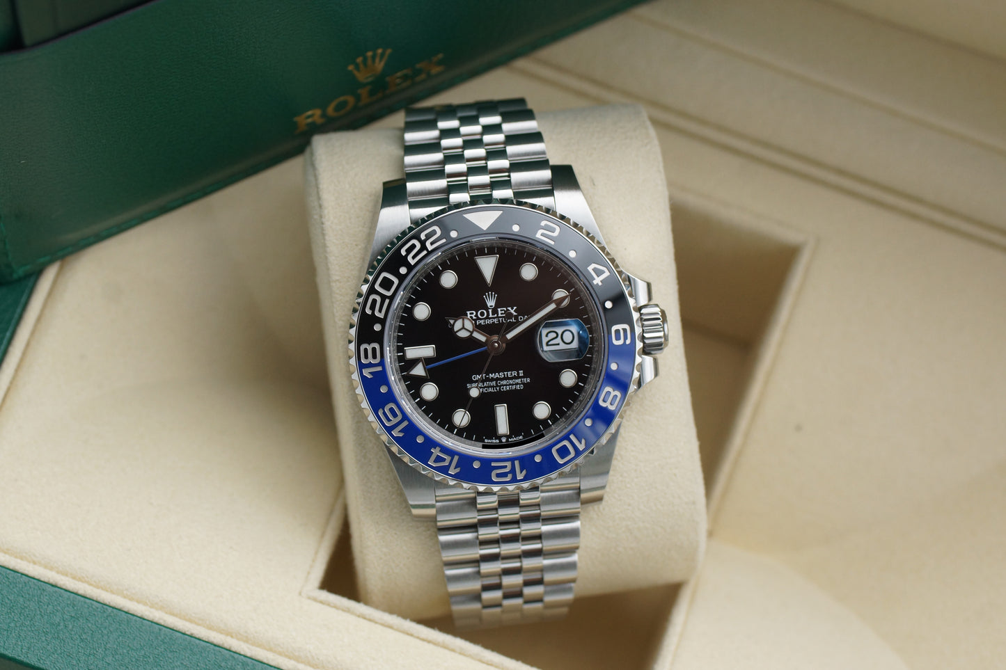 Rolex GMT-Master II Batgirl 126710BLNR 2020 (LC100)