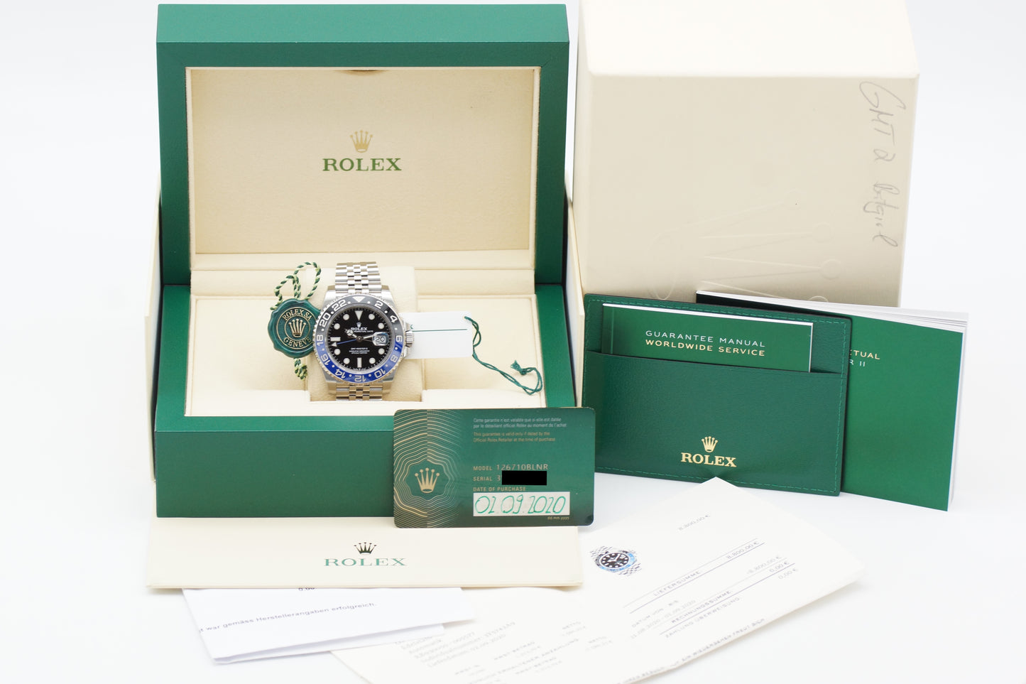 Rolex GMT-Master II Batgirl 126710BLNR 2020 (LC100)