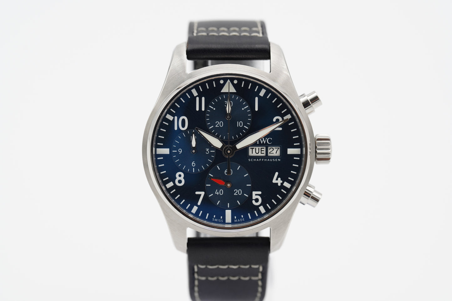 IWC Pilot Watch Chronograph IW388101 Blau Full-Set 2022