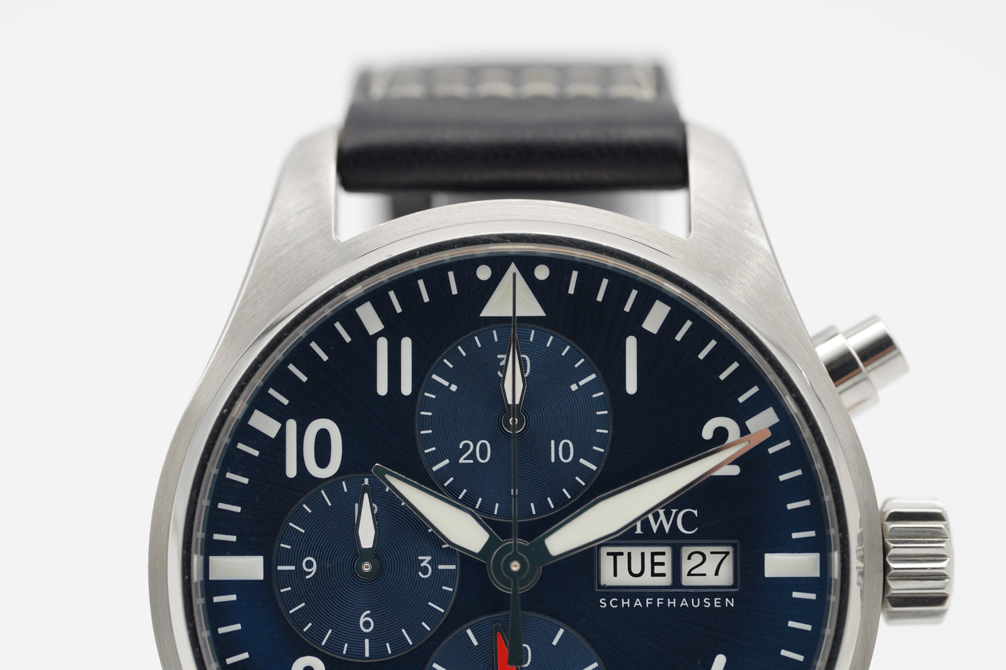 IWC Pilot Watch Chronograph IW388101 Blau Full-Set 2022