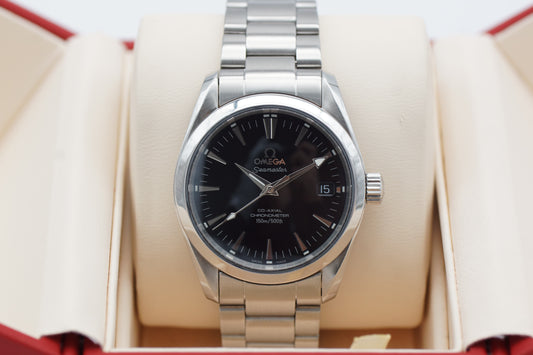 Omega Seamaster Aqua Terra Co-Axial 2504.50 Schwarz 2005