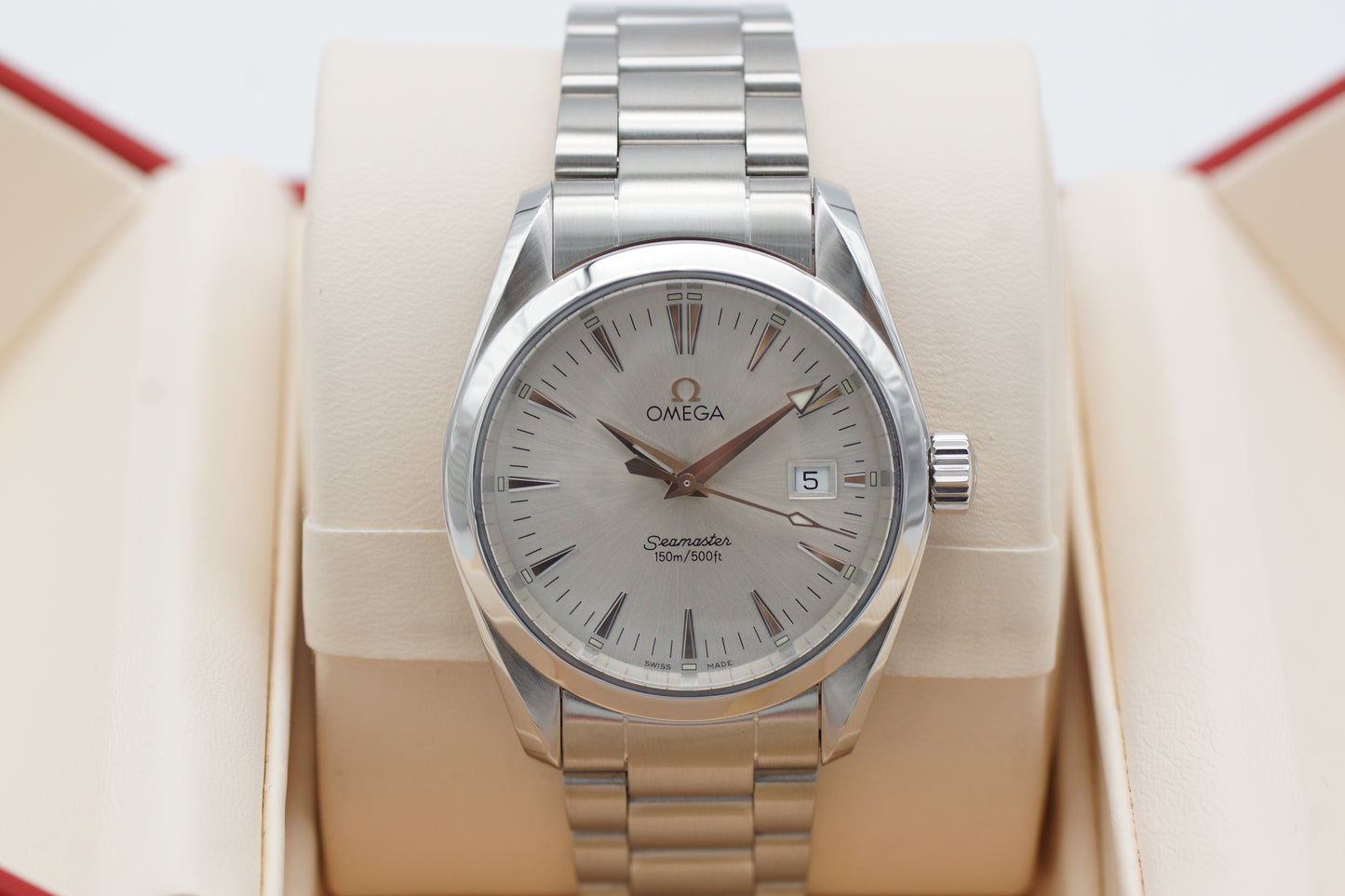 Omega Seamaster Aqua Terra 150 Silber 2518.30 2003
