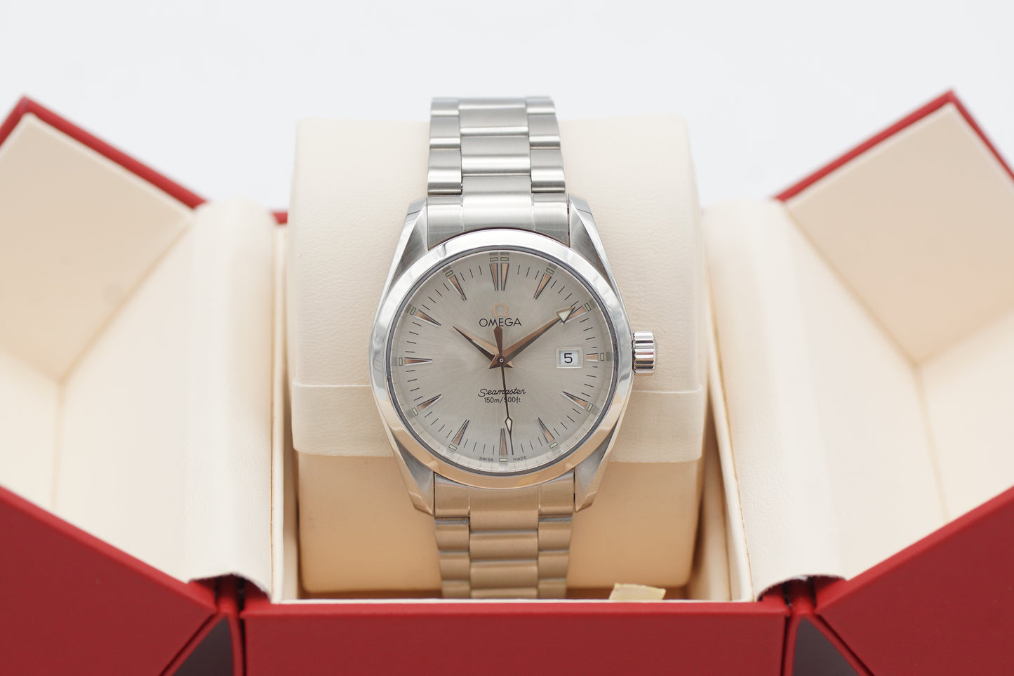 Omega Seamaster Aqua Terra 150 Silber 2518.30 2003