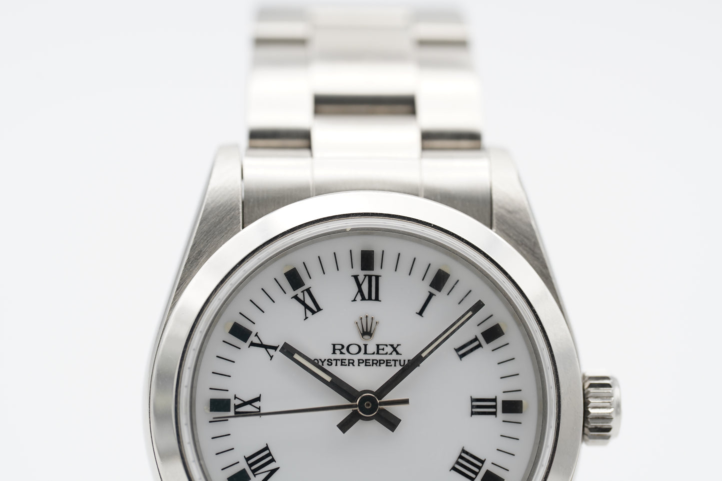 Rolex Oyster Perpetual 31 Weiß 67480 Full-Set 1996