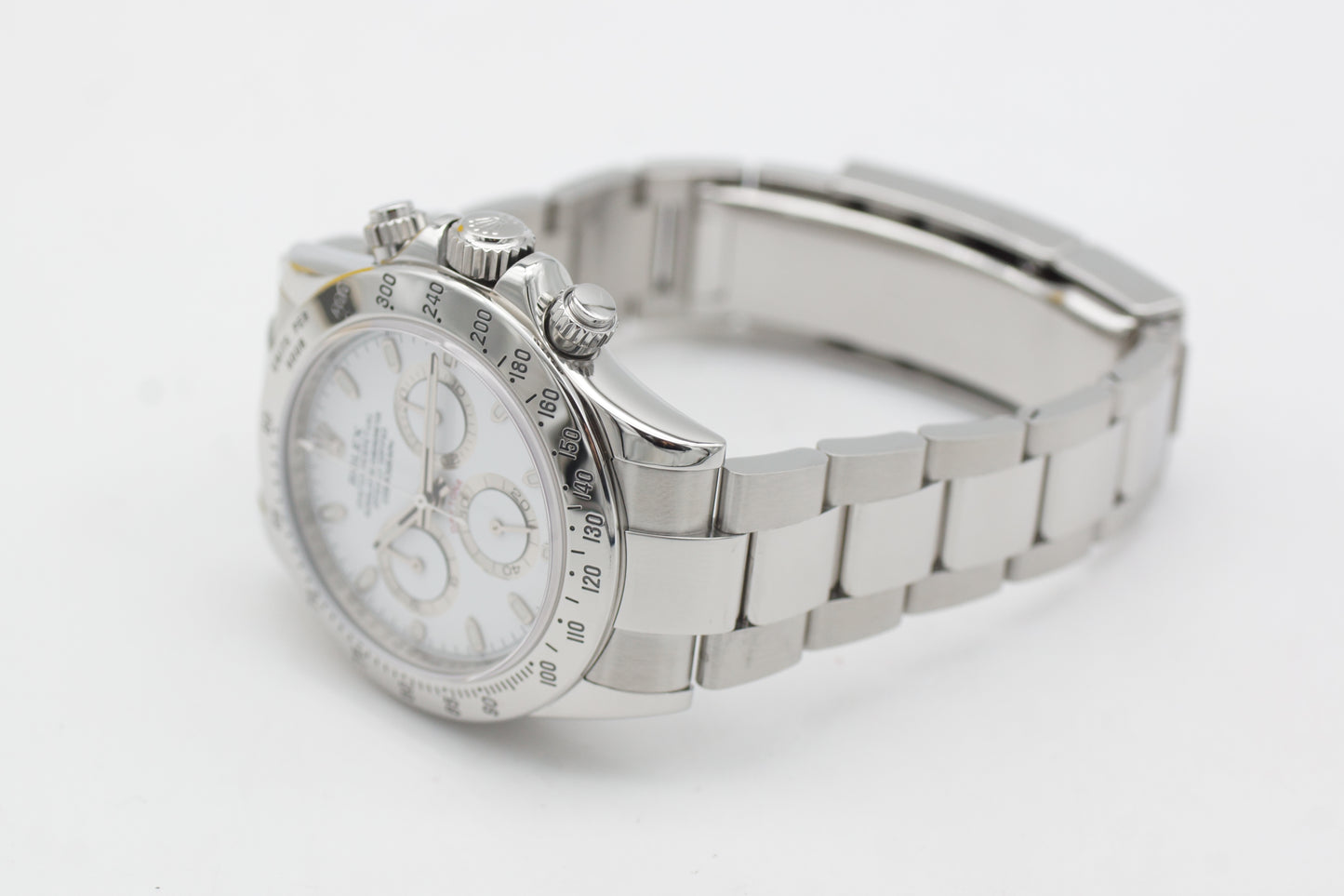 Rolex Daytona Chosmograph 116520 Weiß Full-Set 2014 (LC100)
