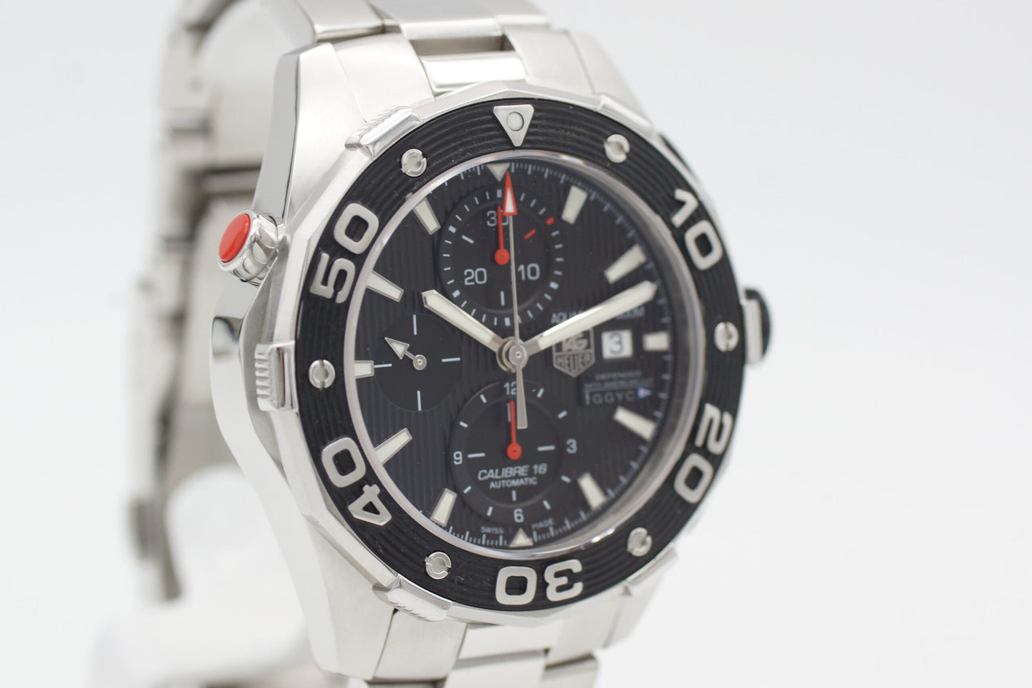 Tag Heuer AquaRacer 500M Defender CAJ2112 Black Limited Edition Full Set 2014