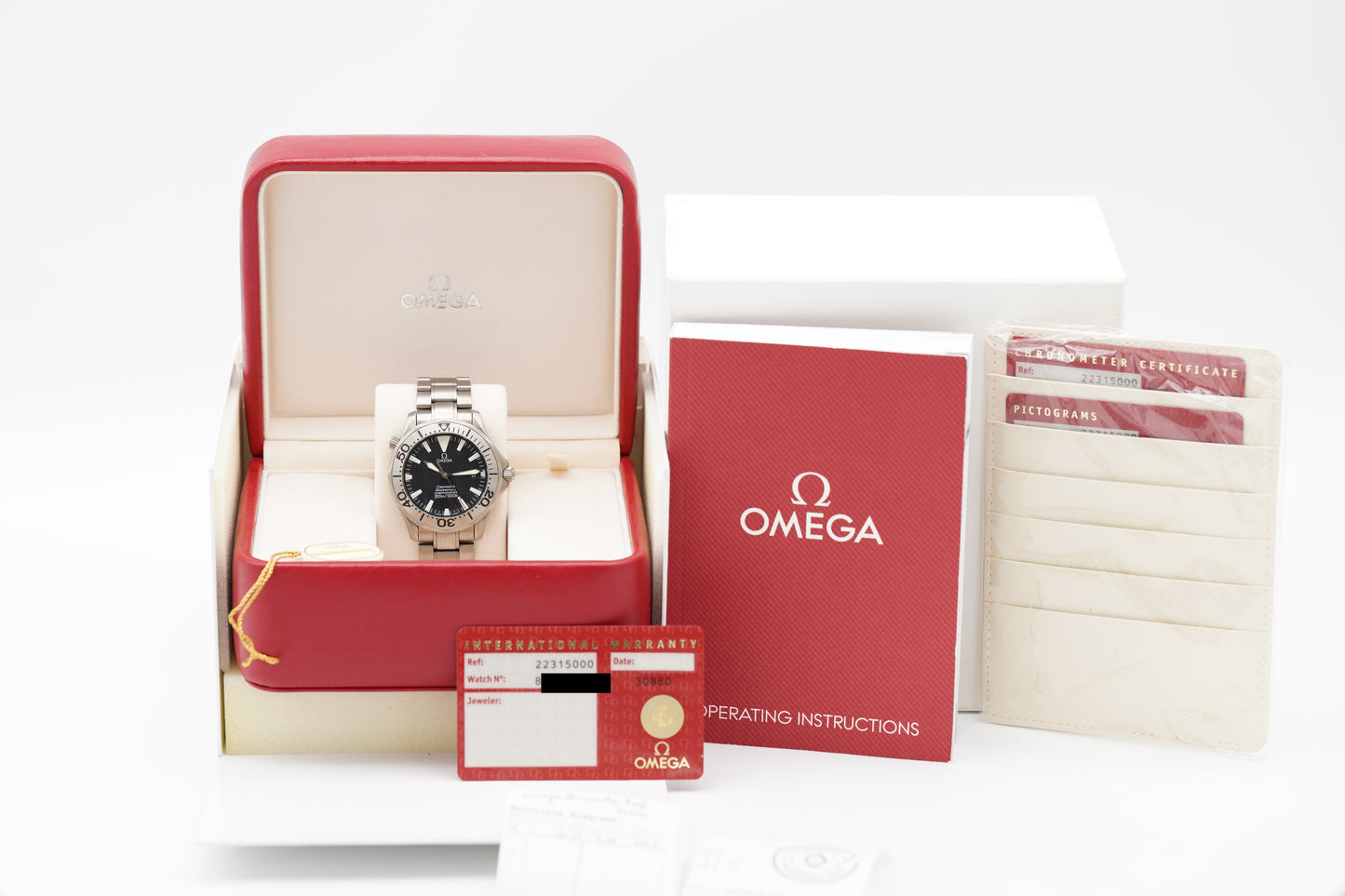 Omega Seamaster Diver 300M 2231.50 Full-Set 2007