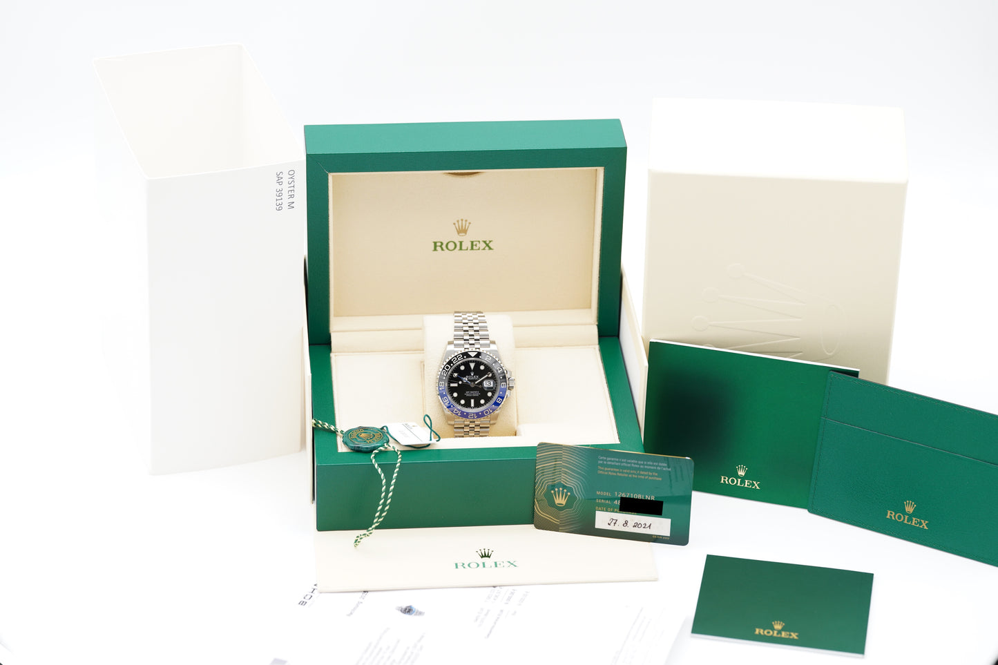 Rolex GMT-Master II 126710BLNR Full-Set 2021