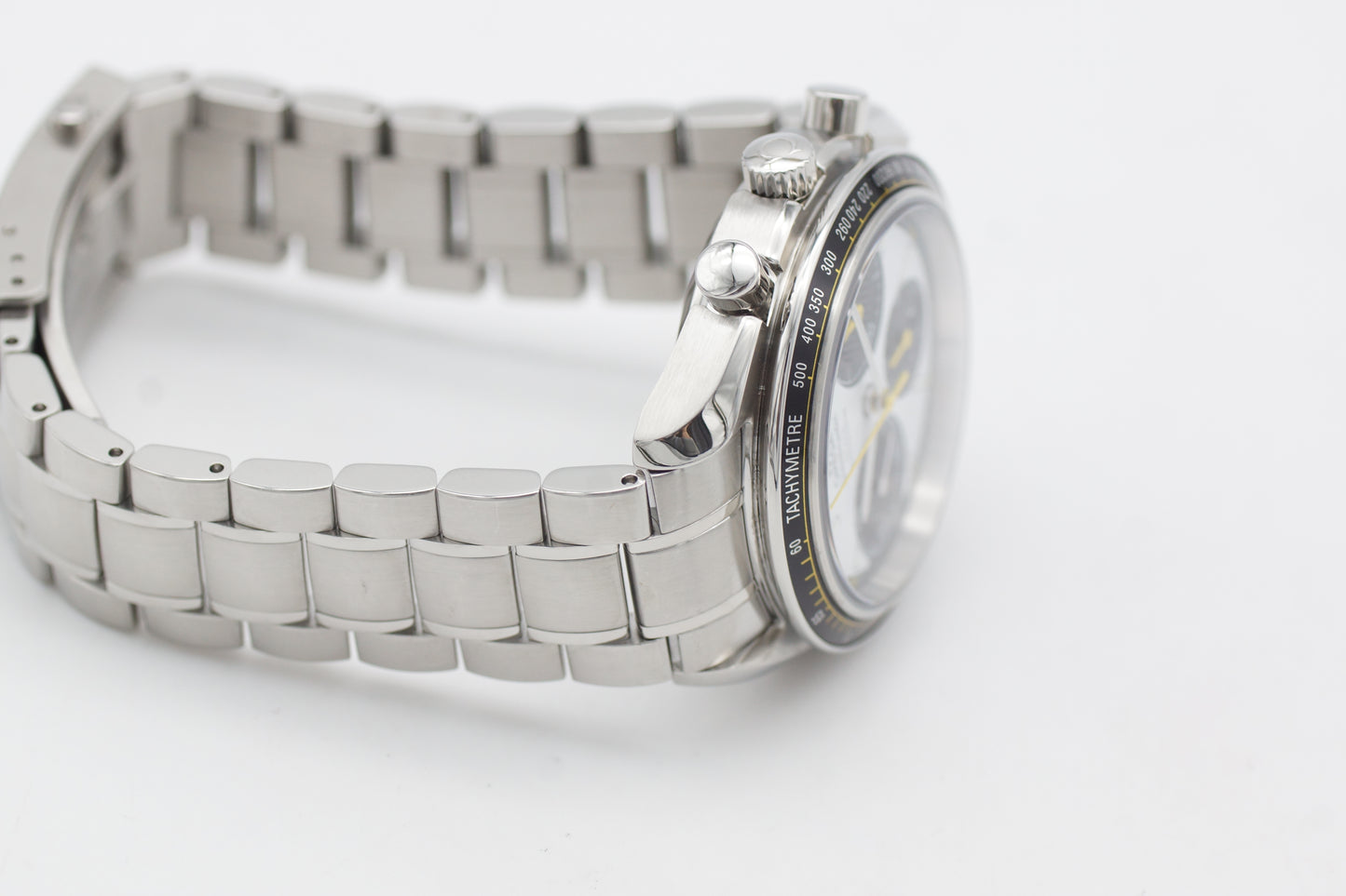 Omega Speedmaster Racing 40 mm 326.30.40.50.04.001 Weiß/Gelb 2014