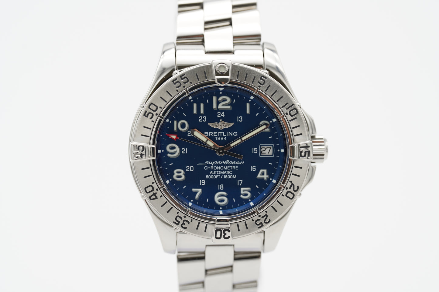 Breitling Superocean 42 Blau A17360 2002