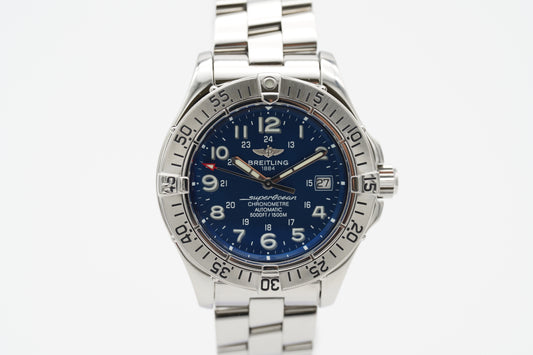 Breitling Superocean 42 Blau A17360 2002