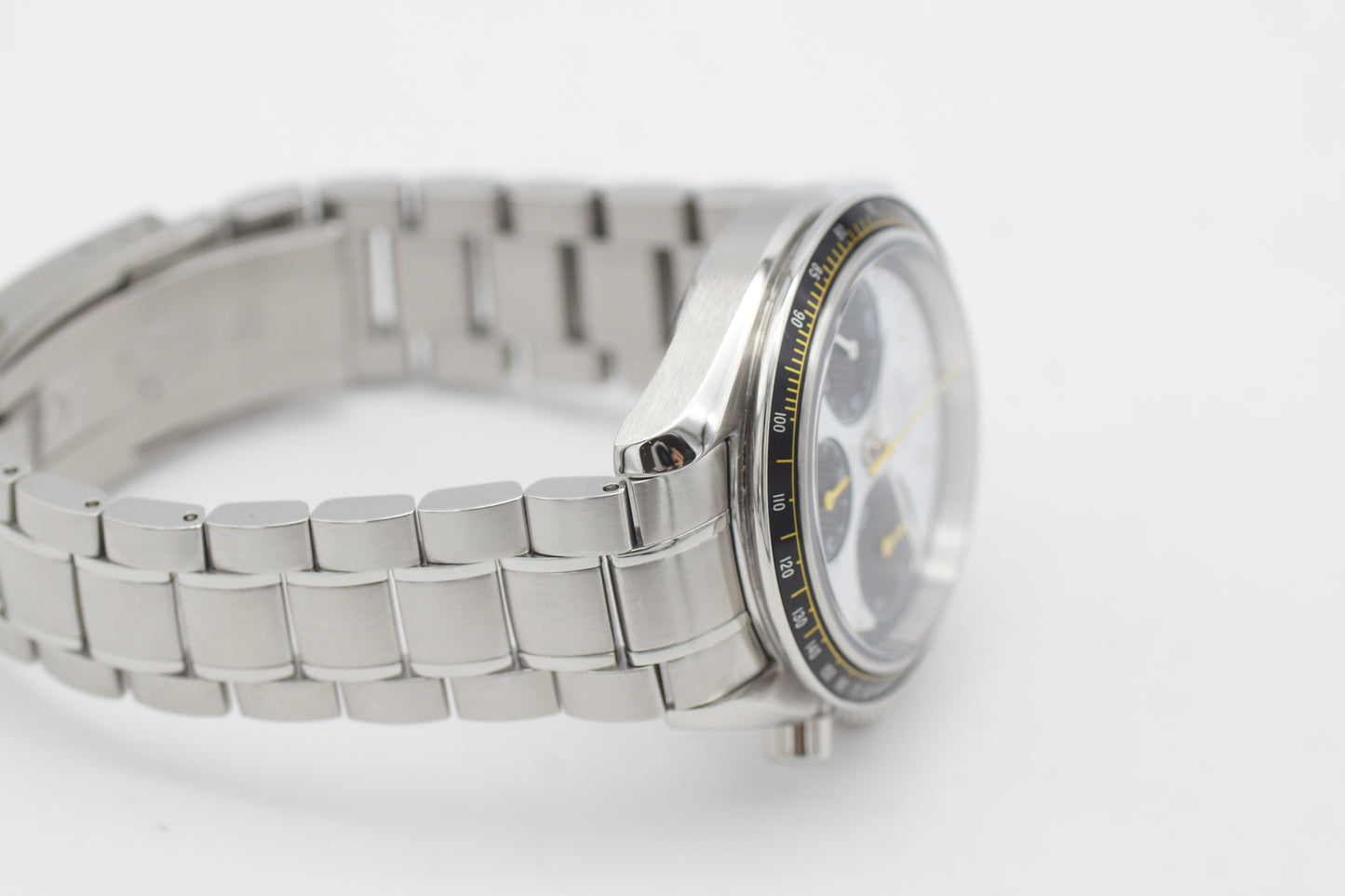 Omega Speedmaster Racing 40 mm 326.30.40.50.04.001 Weiß/Gelb 2014