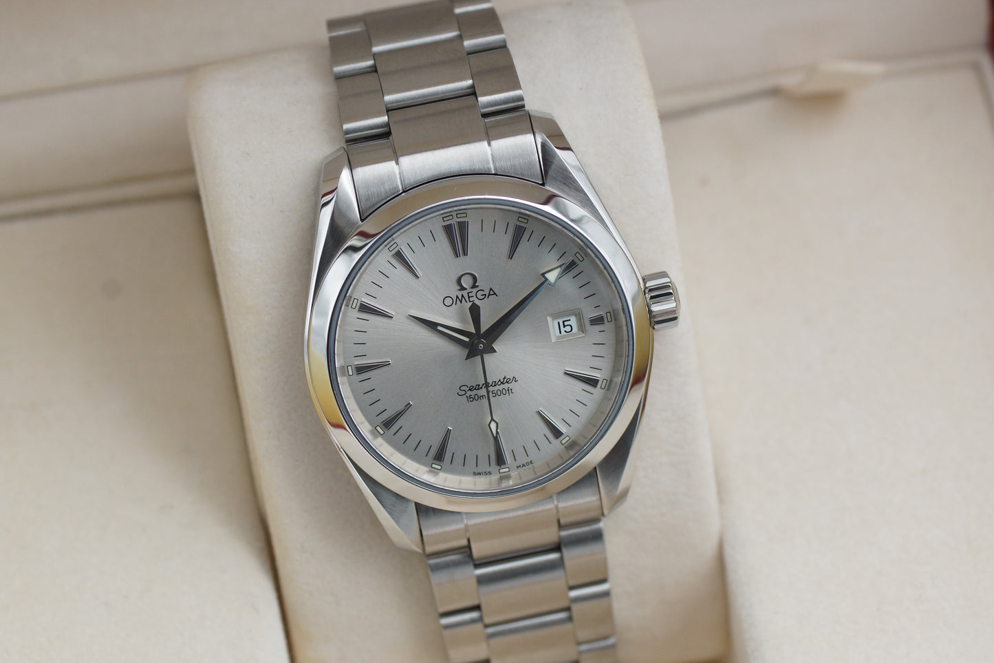 Omega Seamaster Aqua Terra 150 Silber 2518.30 2004
