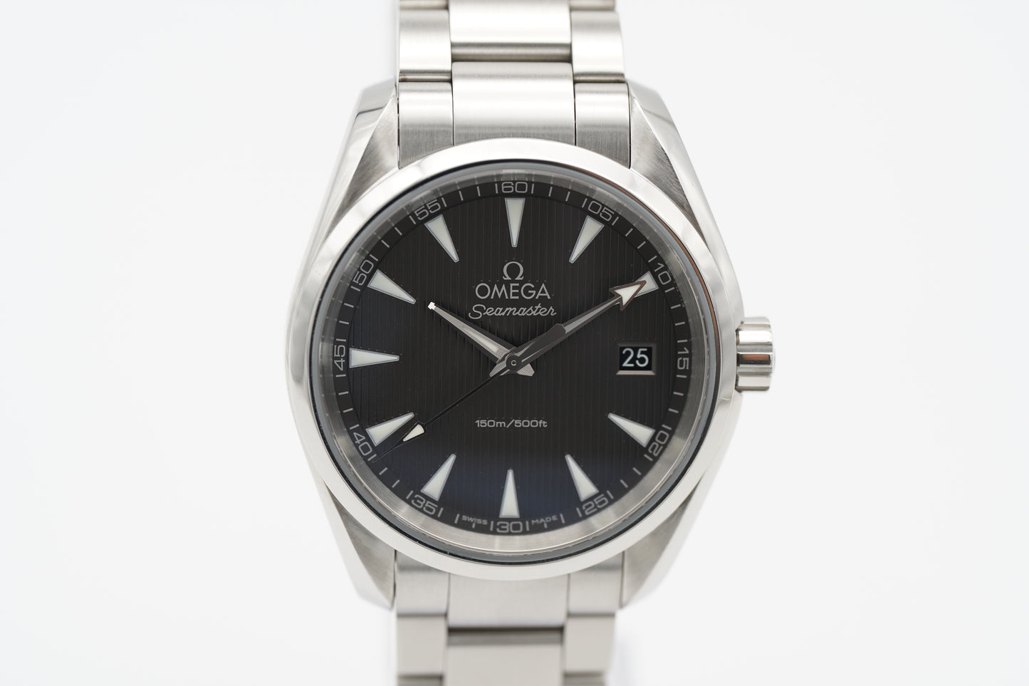 Omega Seamaster Aqua Terra 231.10.39.60.06.001 Grau Full-Set 2015