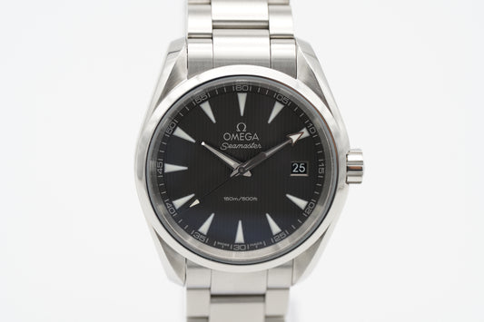 Omega Seamaster Aqua Terra 231.10.39.60.06.001 Grau Full-Set 2015