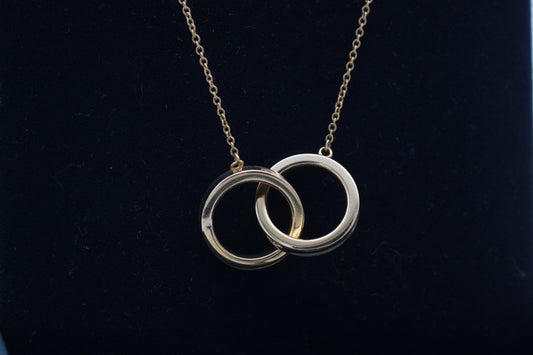 Tiffany & Co. Interlocking Circles Halskette 18k Gelbgold