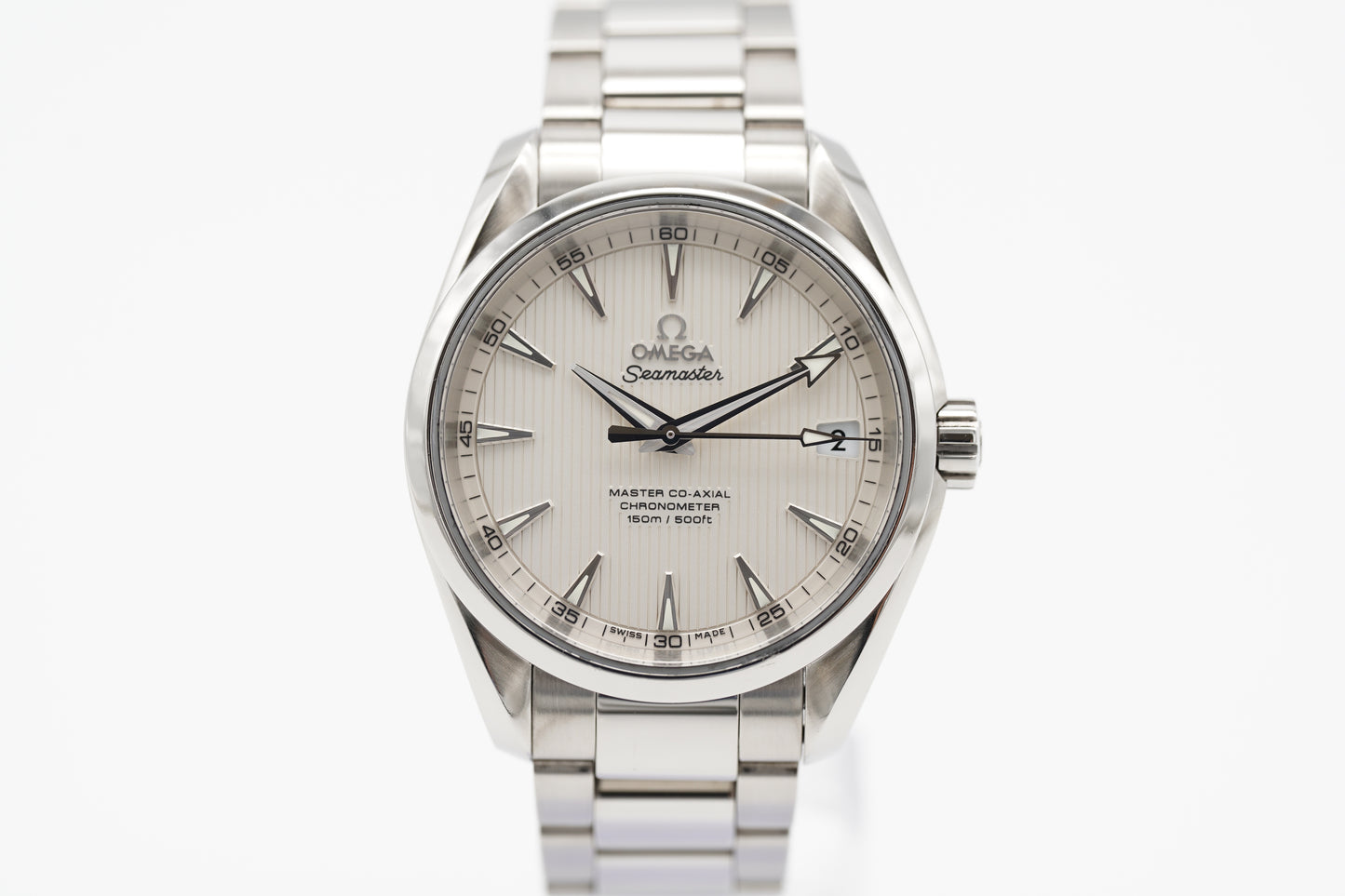 Omega Seamaster Aqua Terra 231.10.39.21.02.002 Silber 38,5 mm 2014