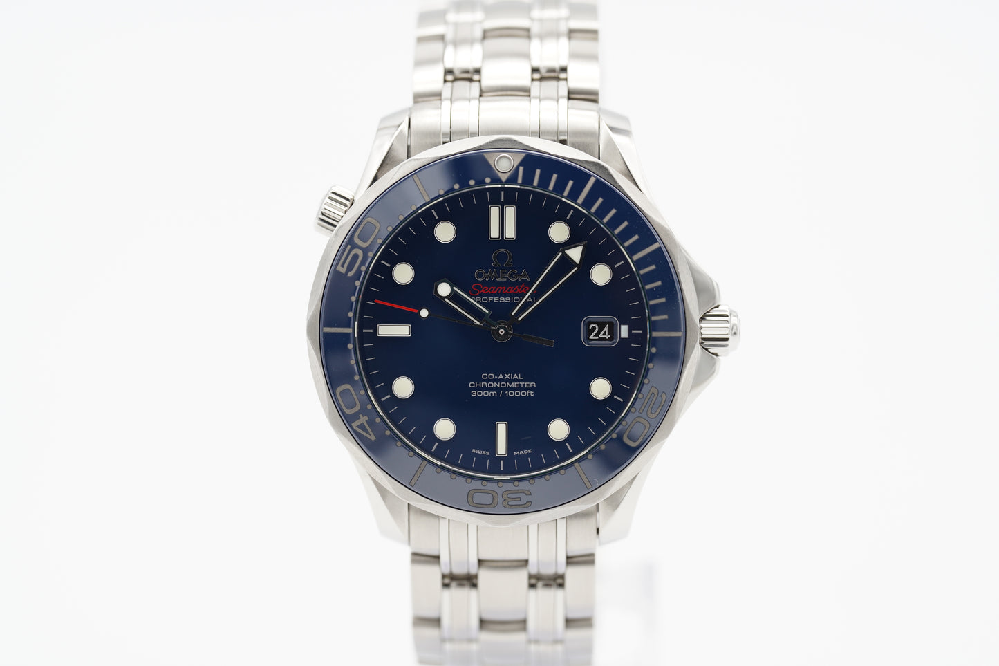 Omega Seamaster Diver 300M Blau 212.30.41.20.03.001 B/P 2016 Service 2026
