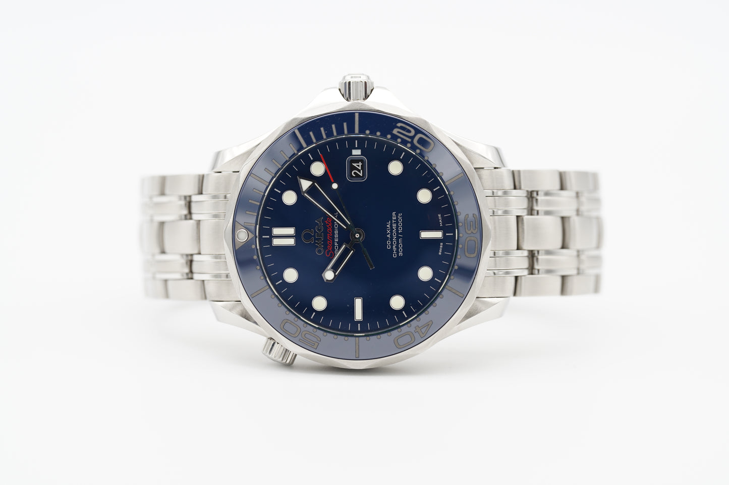 Omega Seamaster Diver 300M Blau 212.30.41.20.03.001 B/P 2016 Service 2026