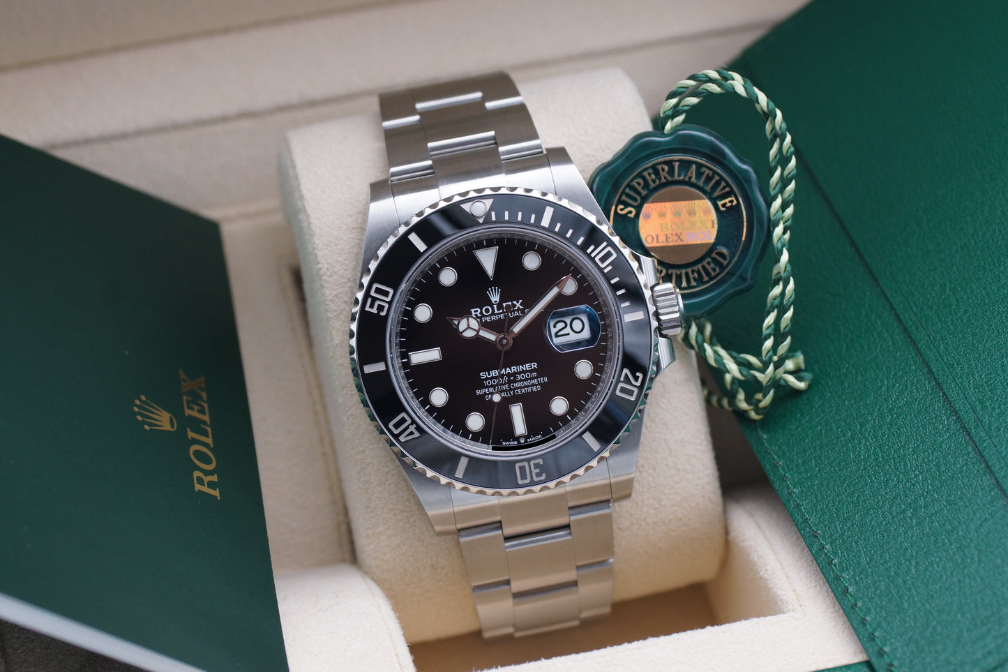 Rolex Submariner Date 126610LN Schwarz Full-Set 2022